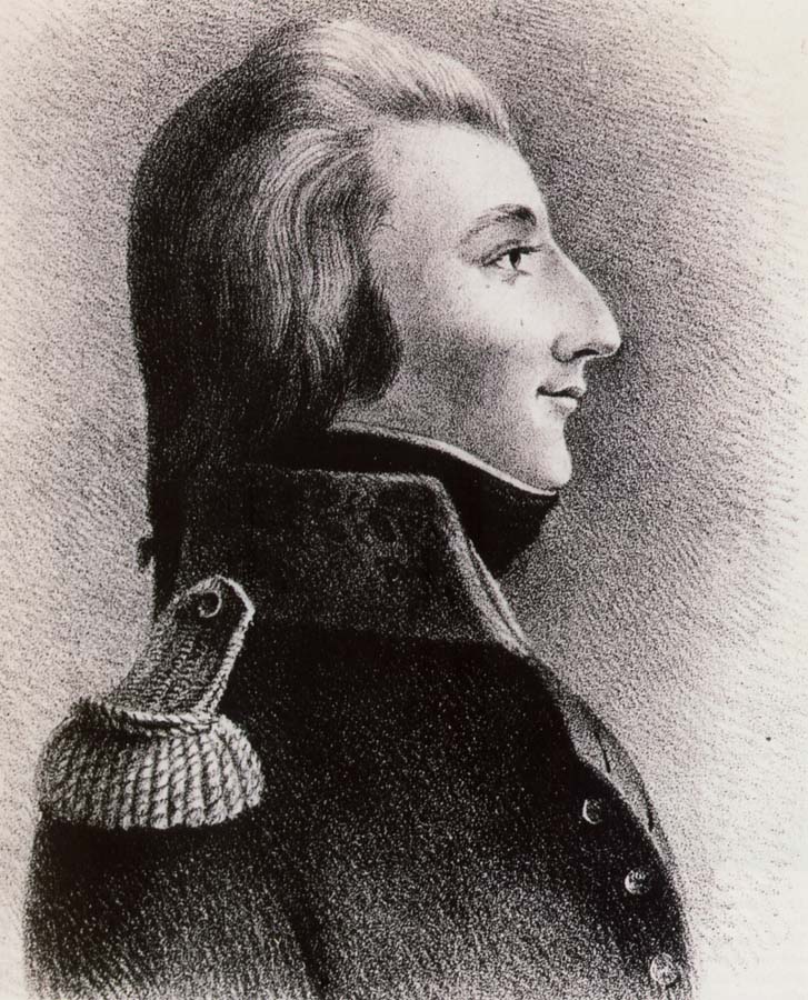 Wolfe Tone in the Uniform of a French Adjutant general as he apeared at his court-martial in Dublin